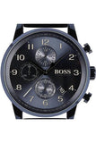 Hugo Boss Navigator Chronograph Blue Dial Blue Mesh Bracelet Watch for Men - 1513538 Authentic Buy Shop Now
