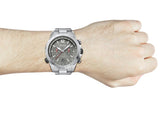 Hugo Boss Nomad Grey Dial Silver Steel Strap Watch for Men - 1513774 Authentic Buy Shop Now