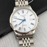 Longines Record Automatic Stainless Steel 40mm Watch for Men - L2.821.4.11.6 Authentic Buy Shop Now
