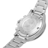 Emporio Armani World Explorer Solar Chronograph Green Dial Silver Steel Strap Watch for Men - AR11741 Authentic Buy Shop Now