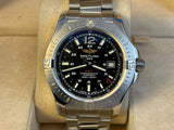 Breitling Colt Automatic 44mm Black Dial Stainless Steel Mens Watch - A1738811/BD44/173A Authentic Buy Shop Now