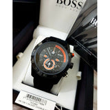Hugo Boss Motorsport Special Edition Black Dial Black Rubber Strap Watch For Men - HB1512662 Authentic Buy Shop Now