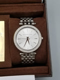 Michael Kors Darci Silver Dial Silver Stainless Steel Strap Watch for Women - MK3190 Authentic Buy Shop Now