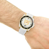 Gucci Dive Quartz White Dial White Rubber Strap Unisex Watch - YA136322 Authentic Buy Shop Now