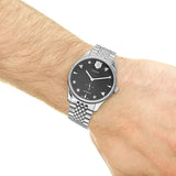 Gucci G Timeless Automatic Black Dial Silver Steel Strap Watch For Men - YA126353 Authentic Buy Shop Now