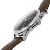 Fossil Townsman Chronograph Black Dial Brown Leather Strap Watch for Men - FS5280 Authentic Buy Shop Now