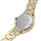 Michael Kors Everest Chronograph White Dial Gold Steel Strap Watch For Women - MK7212 Authentic Buy Shop Now