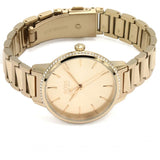 Hugo Boss Signature Gold Dial Gold Stainless Steel Strap Watch for Women - 1502540 Authentic Buy Shop Now