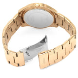 Guess G Twist Diamonds Rose Gold Dial Rose Gold Steel Strap Watch For Women - W1201L3 Authentic Buy Shop Now
