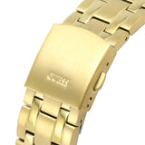 Guess Continental Black Dial Gold Steel Strap Watch for Men - GW0260G2 Authentic Buy Shop Now