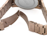 Hugo Boss Skymaster Blue Dial Brown Steel Strap Watch for Men - 1513788 Authentic Buy Shop Now