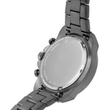 Fossil Forrester Chronograph Black Dial Grey Steel Strap Watch for Men - FS5606 Authentic Buy Shop Now