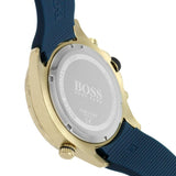 Hugo Boss Globetrotter Blue Dial Blue Silicone Strap Watch for Men - 1513822 Authentic Buy Shop Now