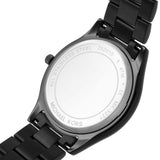 Michael Kors Slim Runway Black Dial Black Stainless Steel Strap Watch for Women - MK3221 Authentic Buy Shop Now