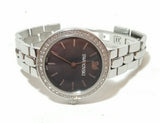 Swarovski Daytime Rhinestone Grey Dial Silver Steel Strap Watch for Women - 5213681 Authentic Buy Shop Now