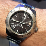Tag Heuer Aquaracer Professional 200 Solargraph Quartz Black Dial Silver Steel Strap Watch for Men - WBP1114.BA0000 Authentic Buy Shop Now