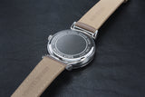 Michael Kors Caitlin Quartz Silver Dial Gray Leather Strap Watch For Women - MK2377 Authentic Buy Shop Now