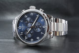 Tissot T Sport Chrono XL Classic Blue Dial Silver Steel Strap Watch For Men - T116.617.11.047.01 Authentic Buy Shop Now