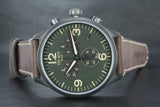 Tissot T Sport Chrono XL Green Dial Brown Leather Strap Watch For Men - T116.617.36.097.00 Authentic Buy Shop Now