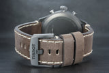Tissot T Sport Chrono XL Green Dial Brown Leather Strap Watch For Men - T116.617.36.097.00 Authentic Buy Shop Now