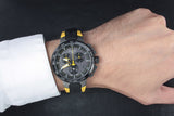 Tissot T Bike Cycling Tour de France Black Dial Two Tone Rubber Strap Watch For Men - T111.417.37.441.00 Authentic Buy Shop Now