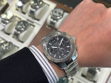 Tag Heuer Aquaracer Professional 200 Date Black Dial Silver Steel Strap Watch for Men - CBP1110.BA0627 Authentic Buy Shop Now