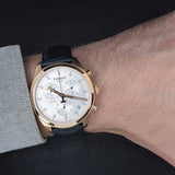 Tissot T Classic PR 100 Chronograph Silver Dial Black Leather Strap Watch for Men - T101.417.36.031.00 Authentic Buy Shop Now