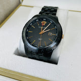 Versace Univers Quartz Black Dial Black Steel Strap Watch for Men - VEBK00618 Authentic Buy Shop Now