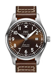 IWC Pilot's Watch Mark XVII Edition "Antoine De Saint Exupery" Brown Dial Brown Leather Strap Watch for Men - IW327003 Authentic Buy Shop Now