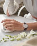 IWC Portofino Automatic Silver Dial Brown Leather Strap Watch for Women - IW357403 Authentic Buy Shop Now