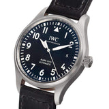 IWC Pilot's Mark XVIII 40mm Black Dial Black Leather Strap Watch for Men - IW327001 Authentic Buy Shop Now