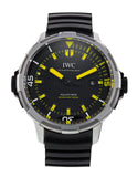 IWC Aquatimer Automatic 2000 Black Dial Black Rubber Strap Watch for Men - IW358001 Authentic Buy Shop Now