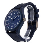 IWC Pilot’s Watch Automatic "Laureus Sport for Good" Edition Blue Dial Blue Nylon Strap Watch for Men - IW328101 Authentic Buy Shop Now
