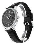 IWC Portofino Automatic Black Dial Black Leather Strap Watch for Men - IW356502 Authentic Buy Shop Now