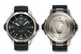 IWC Aquatimer Automatic 2000 Black Dial Black Rubber Strap Watch for Men - IW358002 Authentic Buy Shop Now