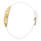 Guess Crown Jewel Multifunction Diamonds White Dial White Leather Strap Watch for Women - GW0411L1 Authentic Buy Shop Now
