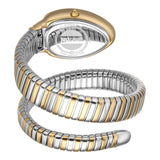 Just Cavalli Glam Evo 4 Mother of Pearl White Dial Two Tone Steel Strap Watch for Women - JC1L229M0065 Authentic Buy Shop Now