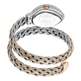 Just Cavalli Novara Silver Dial Two Tone Steel Strap Watch for Women - JC1L264M0075 Authentic Buy Shop Now