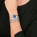 Just Cavalli Ravenna Blue Dial Silver Steel Strap Watch for Women - JC1L271M0015 Authentic Buy Shop Now