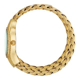 Just Cavalli Twined Green Dial Gold Steel Strap Watch for Women - JC1L305M0035 Authentic Buy Shop Now