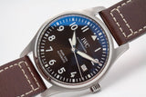 IWC Pilot's Watch Mark XVII Edition "Antoine De Saint Exupery" Brown Dial Brown Leather Strap Watch for Men - IW327003 Authentic Buy Shop Now