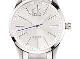 Calvin Klein Bold White Dial Silver Steel Strap Watch for Men - K2241120 Authentic Buy Shop Now