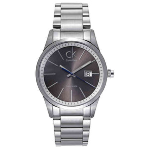 Calvin Klein Bold Black Dial Silver Steel Strap Watch for Men - K2246107 Authentic Buy Shop Now