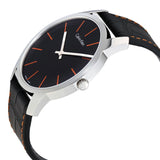 Calvin Klein City Black Dial Black Leather Strap Watch for Men - K2G211C1 Authentic Buy Shop Now