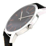 Calvin Klein City Black Dial Black Leather Strap Watch for Men - K2G211C1 Authentic Buy Shop Now