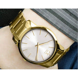 Calvin Klein City Silver Dial Gold Steel Strap Watch for Men - K2G21546 Authentic Buy Shop Now