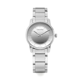 Calvin Klein City Silver Dial Silver Steel Strap Watch for Women - K2G23148 Authentic Buy Shop Now