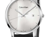 Calvin Klein City Silver Dial Black Steel Strap Watch for Men - K2G2G1CX Authentic Buy Shop Now