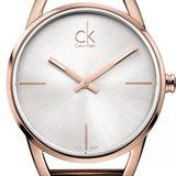 Calvin Klein Stately White Dial Rose Gold Steel Strap Watch for Women - K3G23626 Authentic Buy Shop Now