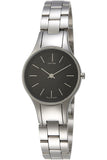 Calvin Klein Simplicity Black Dial Silver Steel Strap Watch for Women - K4323130 Authentic Buy Shop Now